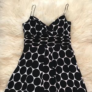 Black and White Polka Dot Dress